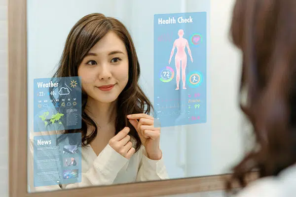 Customize Smart Mirrors functions screen size and positions