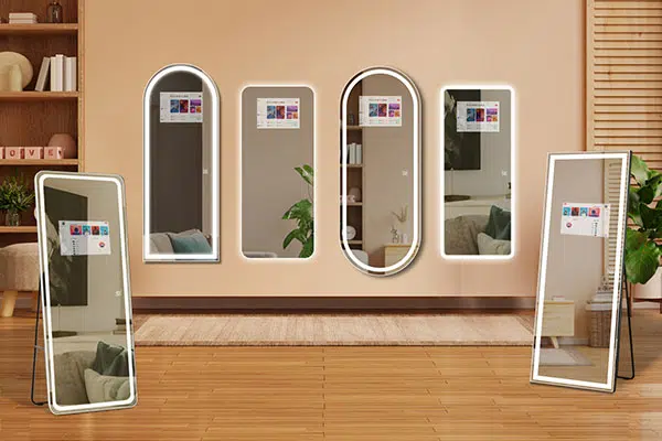 Full Length Smart Mirrors for Beauty Industry