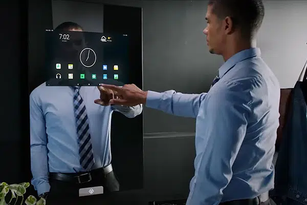 Interactive Touchscreen TV Mirror