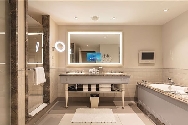 TV mirror with LED Lighting