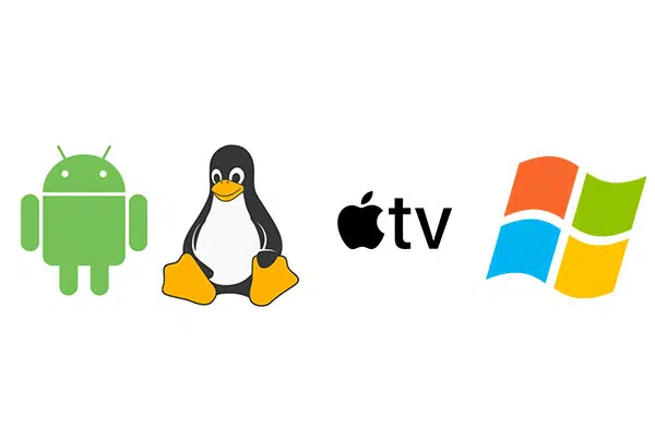 android linux ostv windows OS